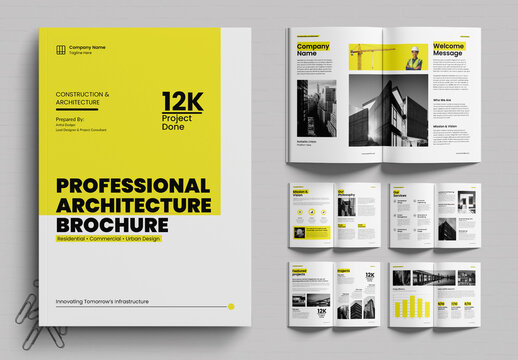 Professional Architecture Brochure Design
