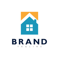 Home Architecture Logo Symbol for Construction Industry and Property Development
