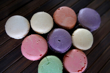 macarons en dessert