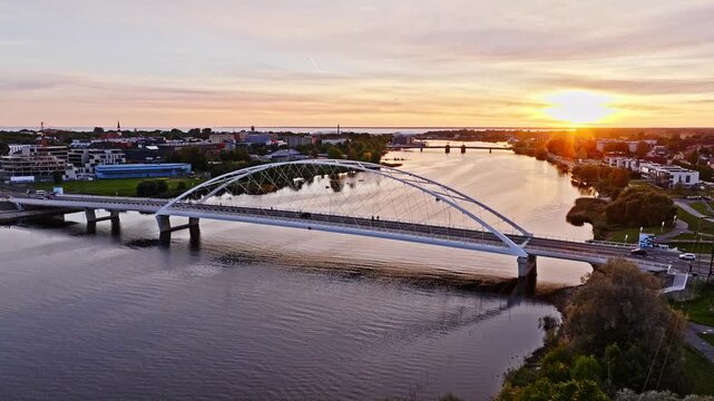 bridge over the river
