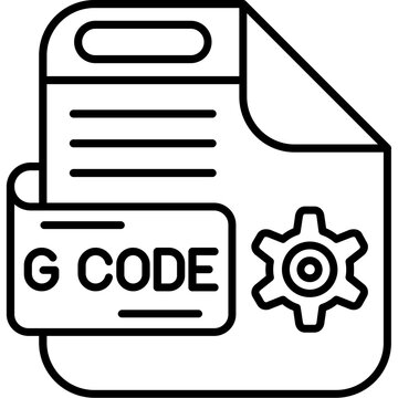 GCode Outline Icon