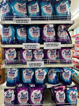 Surf Excel Matic: Advanced Laundry Detergent for Washing Machines, Powerful Stain Removal, Front & Top Load Formula, Bright Clothes & Effective Cleaning Performance