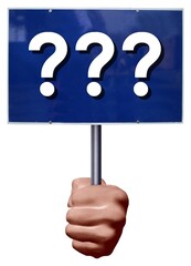 Manifester une incompr&eacute;hension totale