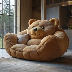 Teddy bear chair