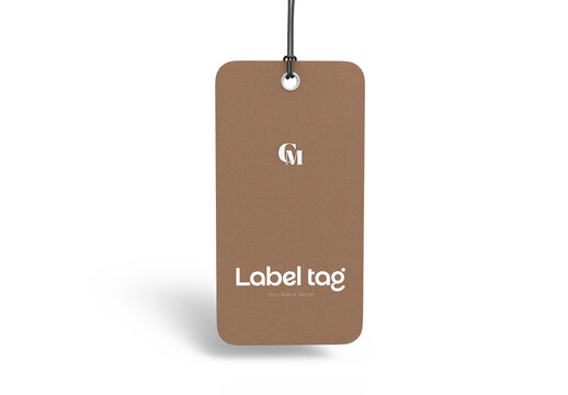 Clothing Paper Tag Mockup