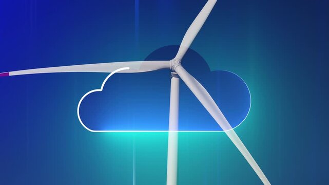 A wind turbine wind-powered electrical generators kinetic energy of wind into electrical energy.