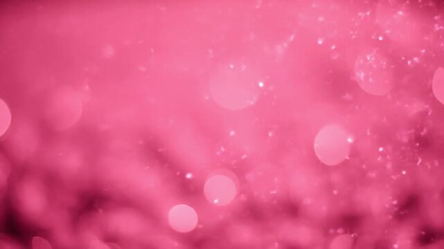 Soft pink bokeh background with white specks and blurred gradient texture abstract luxury aesthetic