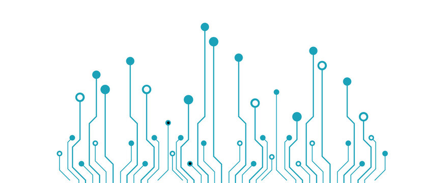 Abstract blue background with water drops and a colorful 3d molecule network pattern featuring vector circle icons and technology line design elements for a business wallpaper illustration