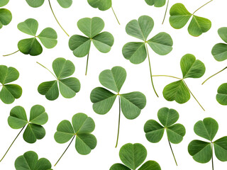 seamless shamrock pattern