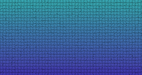 Blue, light blue gradient dull mosaic style background, textured background, banner background