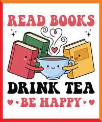 READ BOOK LOVER DESIGN, EPS. VECTOR, BOOK , BOOKLOVER