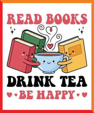 READ BOOK LOVER DESIGN, EPS. VECTOR, BOOK , BOOKLOVER