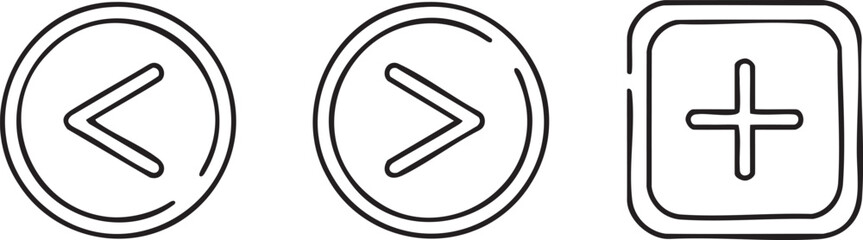 Obraz premium Navigation Elements For Digital Web And Mobile Apps