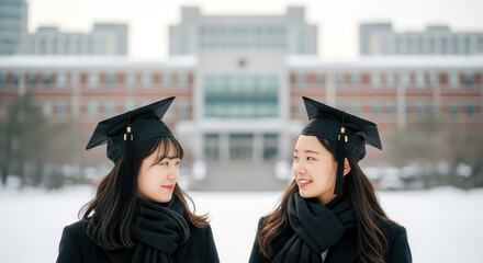 Winter Graduation with Friends