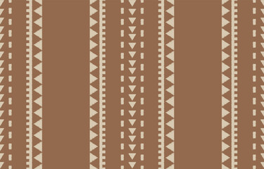 Obraz premium Ethnic ikat seamless pattern. hand drawn craftsmanship embroidery bohemian, abstract square geographic art fabric ikat textile material design for background,curtain,carpet,wallpaper,clothing,Batik.