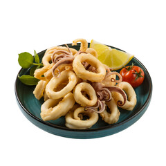 Crispy Fried Calamari Rings