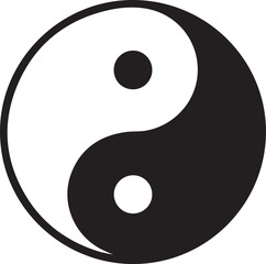 Yin Yang Balance Symbol
Yin-Yang Harmony Icon
Taoism Balance Emblem