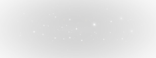 Christmas golden dust particles with glowing shimmer, magical sparkle trail, and festive light burst on transparent background