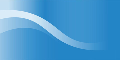 Obraz premium curve abstract background in blue color Vector