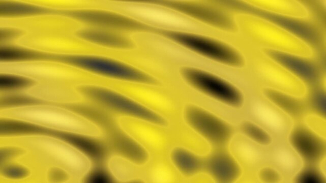 Vibrant Abstract Yellow Pattern With Moving Stripes.