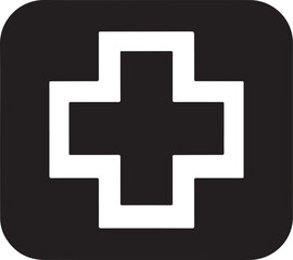 First Aid Kit Medical Symbol Silhouette
Emergency Medical Kit Icon Illustration
Healthcare First Aid Box Black Symbol