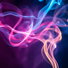 abstract colorful smoke