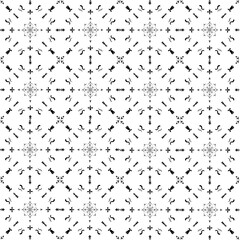 black and white seamless pattern