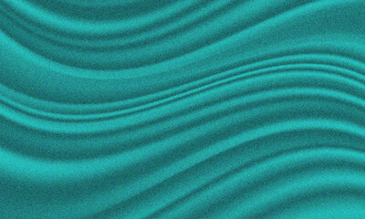 Wavy Turquoise Blue Abstract Texture Background