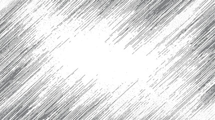 Obraz premium Abstract diagonal grey lines and dots texture with white empty space in center background pattern