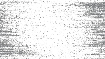 Fototapeta premium Abstract pattern of scattered grey dots and horizontal lines on a white background