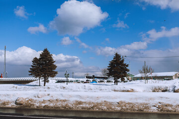 snow in hokkaido