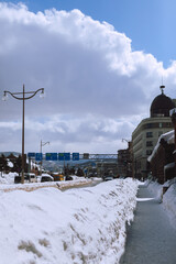 snow in hokkaido