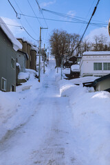 snow in hokkaido