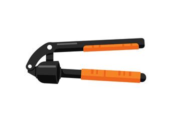 Black and Orange Pliers Tool Equipment.