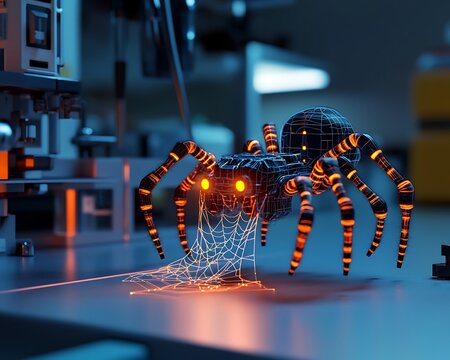 Robotic insects, birds, land animals, and water creatures form an advanced artificial ecosystem where intelligent machines mimic nature&rsquo;s balance, evolving together to survive, adapt, and coexist acro
