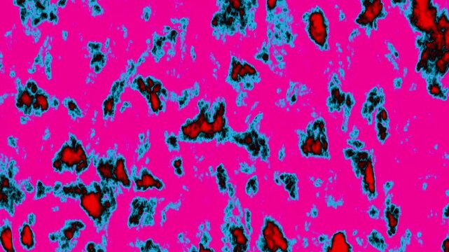 red and blue water drops background