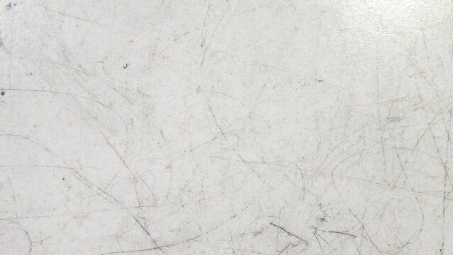 Close-Up of Scratched Kids Table Surface Showing Signs of Frequent Use and Play