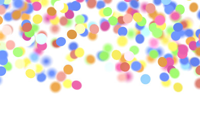 Festive image of colorful confetti, perfect for celebrations and events. Add joy to your designs with this vibrant confe