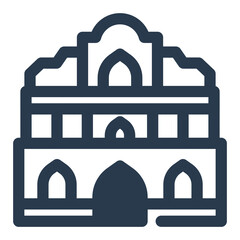 Fototapeta premium Hawa Mahal iconic palace of winds landmark in Jaipur