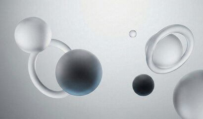 Abstract Minimalist Background Corporative Technology