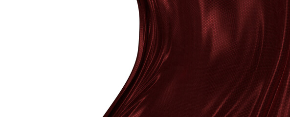 Abstract background featuring red drapery with a textured surface, perfect for various design uses,...