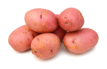 Red Potato with white background 