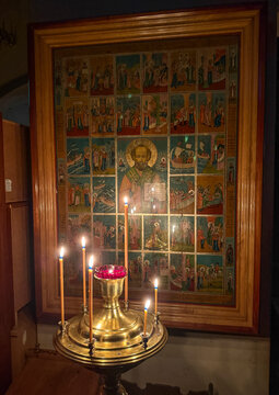 Nikolo Vasilyevsky Monastery icons, Donetsk Oblast, Nikolskoye, Ukraine