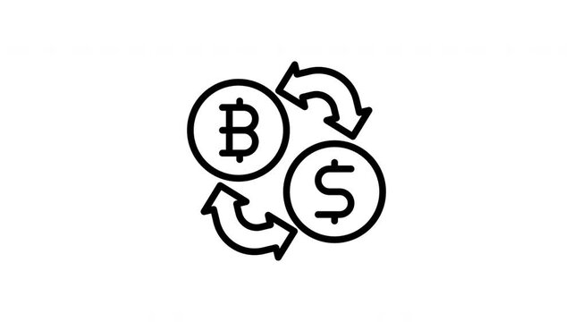 exchange animation icon