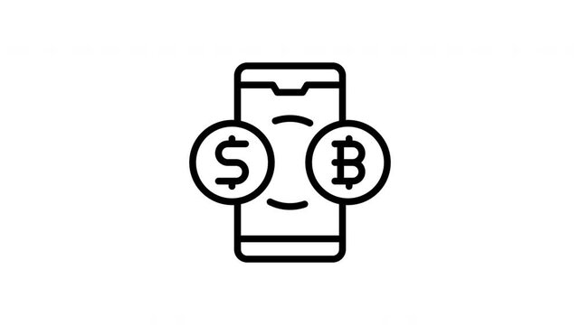 online payment animation icon