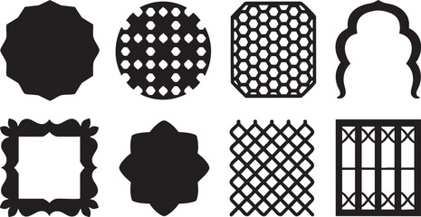 Decorative Frame Shapes Collection