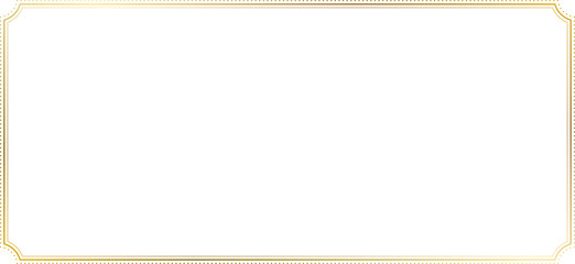 Gold Vintage Border