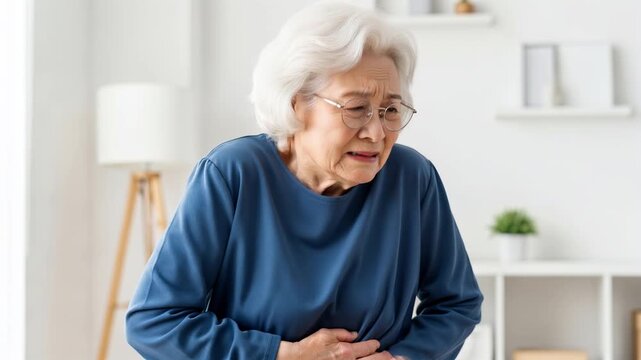 腹痛・高齢女性