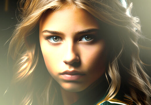 Golden Glow Natural Light Photo Effect