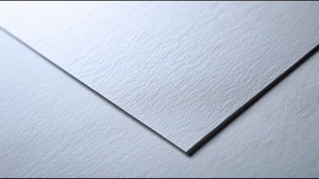 Abstract Textured Paper Surface Close-Up with Soft Lighting.